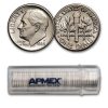 1984-D Roosevelt Dime 50-Coin Roll BU