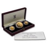1984 Great Britain 3-Coin Gold Proof Set