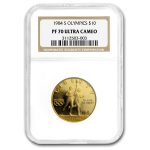 1984-S Gold $10 Commem Olympic PF-70 NGC