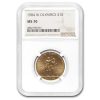 1984-W Gold $10 Commem Olympic MS-70 NGC