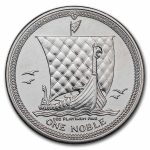 1985 Isle of Man 1 oz Platinum Noble BU
