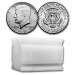 1985-P Kennedy Half Dollar 20-Coin Roll BU