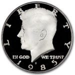 1985-S Kennedy Half Dollar Gem Proof
