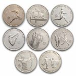 1986-1988 South Korea 1 oz Silver 10000 Won Seoul Olympics Proof