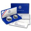 1986 2-Coin Statue of Liberty Proof Set (w/Box & COA)