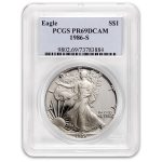 1986-S Proof American Silver Eagle PR-69 PCGS