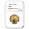 1987 1/2 oz American Gold Eagle MS-69 NGC