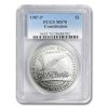 1987-P Constitution $1 Silver Commem MS-70 PCGS