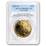 1987-W 1 oz Proof American Gold Eagle PR-69 DCAM PCGS