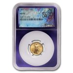 1988 1/10 oz American Gold Eagle MS-69 NGC