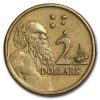 1988-1998 Australia 2 Dollars Elizabeth II Aboriginal Avg Circ