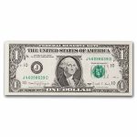 1988-A (J-Kansas City) $1 FRN CU (Fr#1916-J)
