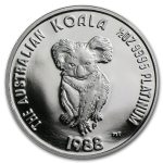1988 Australia 1/2 oz Proof Platinum Koala