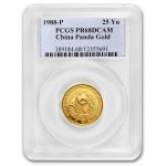 1988 China 1/4 oz Proof Gold Panda PR-68 PCGS