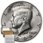 1988-D Kennedy Half Dollar 20-Coin Roll BU