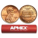 1988-D Lincoln Cent 50-Coin Roll BU