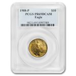 1988-P 1/4 oz Proof American Gold Eagle PR-69 DCAM PCGS