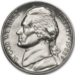 1988-P Jefferson Nickel BU