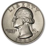 1988-P Washington Quarter BU