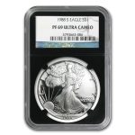 1988-S Proof American Silver Eagle PF-69 NGC (Retro Black Insert)