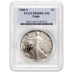 1988-S Proof American Silver Eagle PR-69 PCGS
