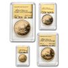 1988 South Africa 4-Coin Gold Krugerrand Proof Set (SAGCE)
