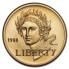 1988-W Gold $5 Commem Olympic BU (Capsule Only)