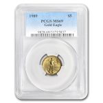 1989 1/10 oz American Gold Eagle MS-69 PCGS