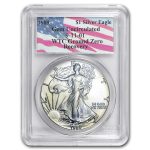 1989 American Silver Eagle Gem Unc PCGS (World Trade Center)