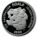 1989 Australia 1/2 oz Proof Platinum Koala