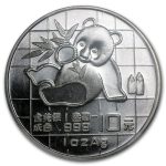 1989 China 1 oz Silver Panda BU (Sealed)