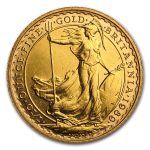 1989 Great Britain 1/10 oz Proof Gold Britannia