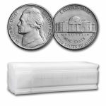 1989-P Jefferson Nickel 40-Coin Roll BU