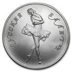 1989 Russia 1 oz Palladium Ballerina BU