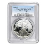 1989-S Proof American Silver Eagle PR-70 PCGS