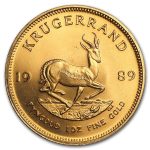 1989 South Africa 1 oz Gold Krugerrand BU