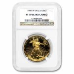 1989-W 1 oz Proof American Gold Eagle PF-70 UCAM NGC