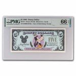 1990 $5.00 (DA) Closed-Eyed Goofy (DIS#19) CU-66 EPQ PMG