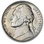 1990-D Jefferson Nickel BU