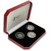 1990 Isle of Man 3-Coin Penny Black Stamp Proof Set