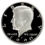 1990-S Kennedy Half Dollar Gem Proof