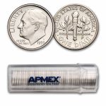 1990-S Roosevelt Dime 50-Coin Roll Proof