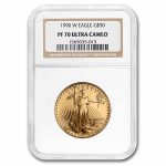 1990-W 1 oz Proof American Gold Eagle PF-70 UCAM NGC