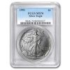 1991 American Silver Eagle MS-70 PCGS