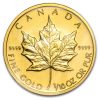 1991 Canada 1/10 oz Gold Maple Leaf BU