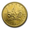 1991 Canada 1/4 oz Gold Maple Leaf BU