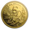 1991 China 1/4 oz Gold Panda Small Date BU (Sealed)