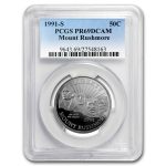 1991-S Mount Rushmore 1/2 Dollar Clad Commem PR-69 PCGS