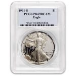 1991-S Proof American Silver Eagle PR-69 PCGS