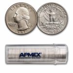 1991-S Washington Quarter 40-Coin Roll Proof